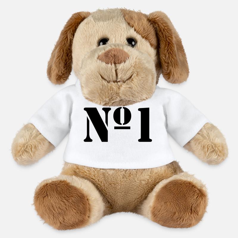 Nummer 1 - MiniFeet® Hund Helge - Weiß