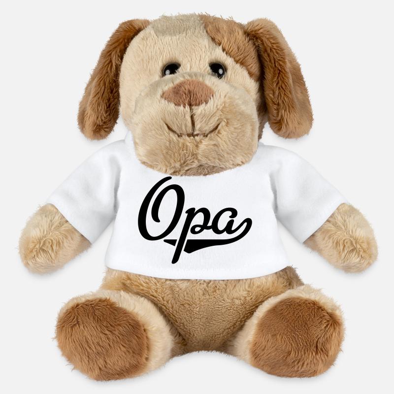 Opa - MiniFeet® Hund Helge - Weiß