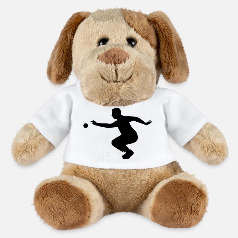 Boule Boccia - MiniFeet® Hund Helge - Weiß
