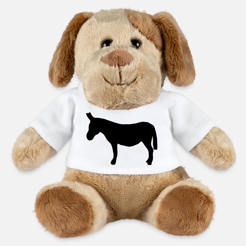 Esel - MiniFeet® Hund Helge - Weiß