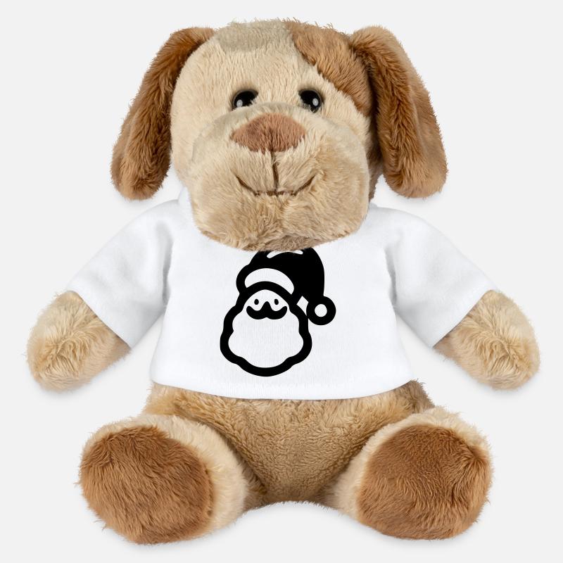 Weihnachtsmann - MiniFeet® Hund Helge - Weiß
