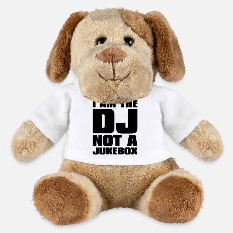 DJ - I am the DJ not a jukebox - MiniFeet® Dog Helge - white
