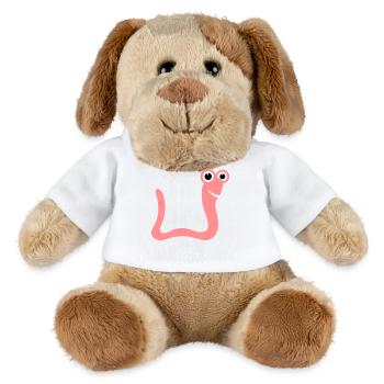 Wurm Schlange - MiniFeet® Hund Helge - Weiß - Vorne