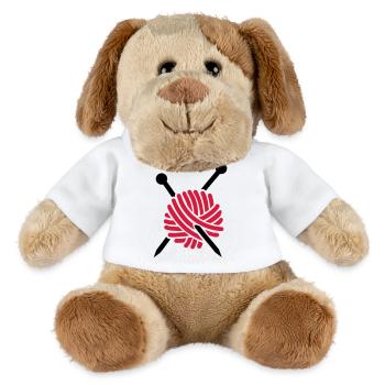 Stricken - MiniFeet® Hund Helge - Weiß - Vorne