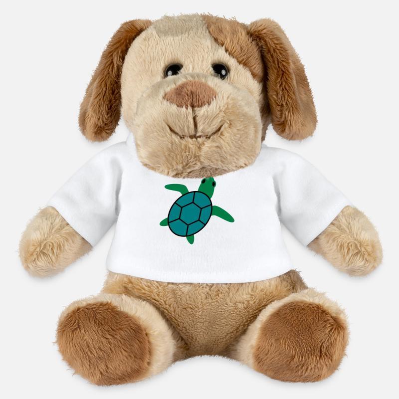Schildkröte - MiniFeet® Hund Helge - Weiß