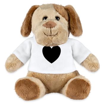 herz - MiniFeet® Hund Helge - Weiß - Vorne