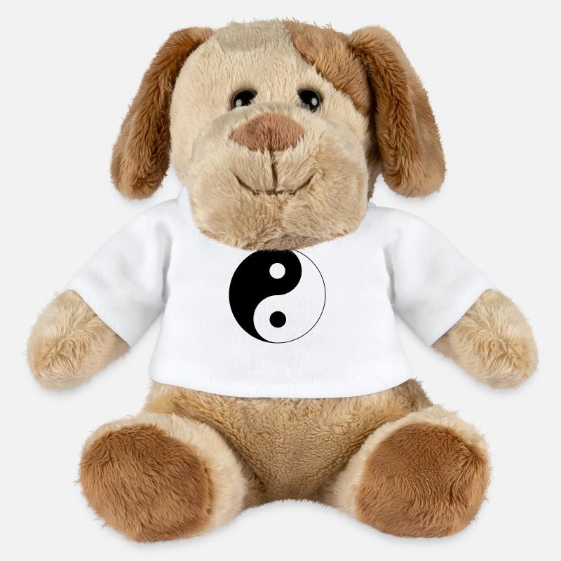 Yin Yang Design - MiniFeet® Hund Helge - Weiß