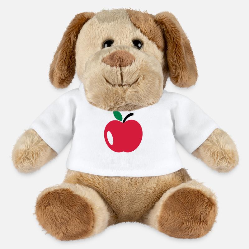 Apfel - MiniFeet® Hund Helge - Weiß