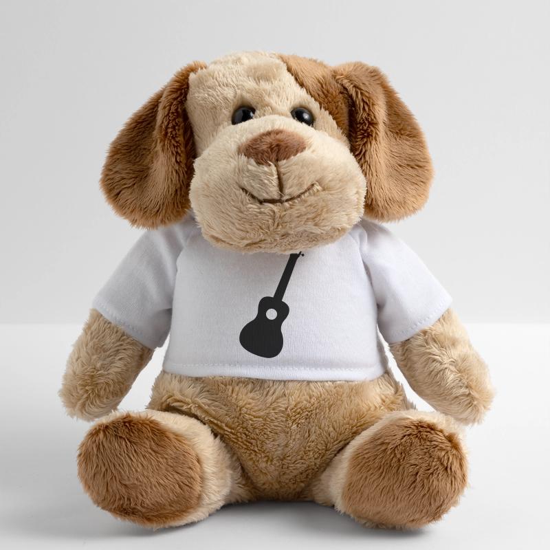 Ukulélé Cadeau semblable à une guitare Chien en peluche Helge MiniFeet®