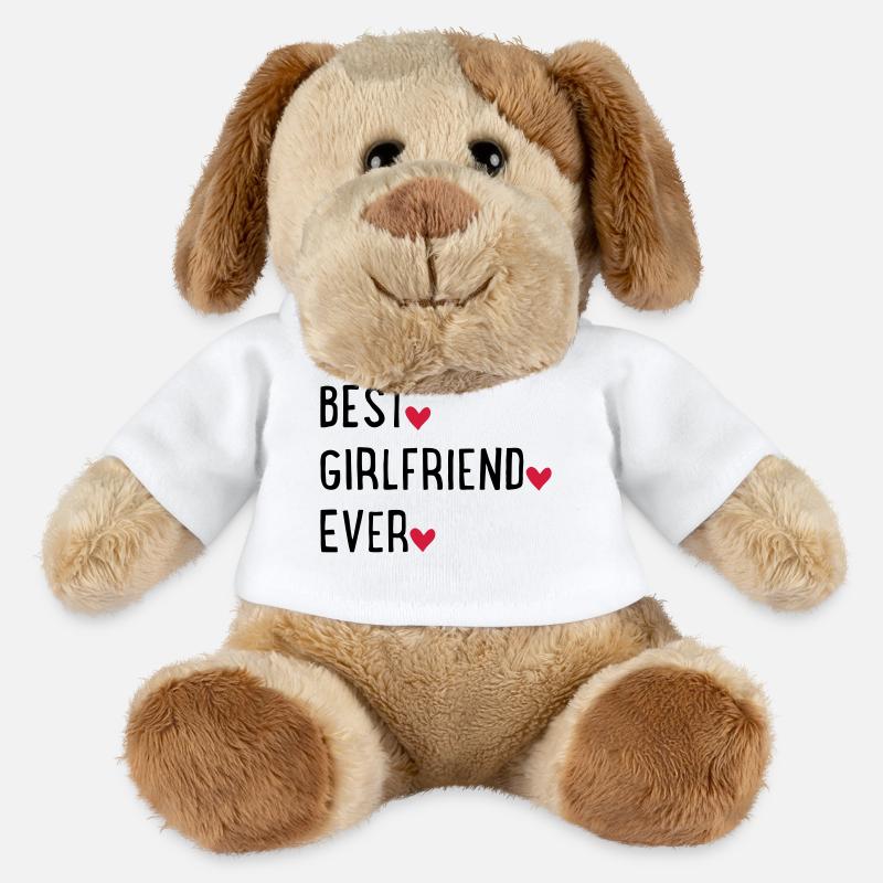 Amie - Chien en peluche Helge MiniFeet® - blanc