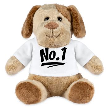 Nummer eins - MiniFeet® Hund Helge - Weiß - Vorne