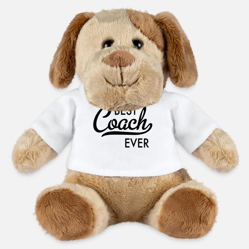 Bester Coach - MiniFeet® Hund Helge - Weiß