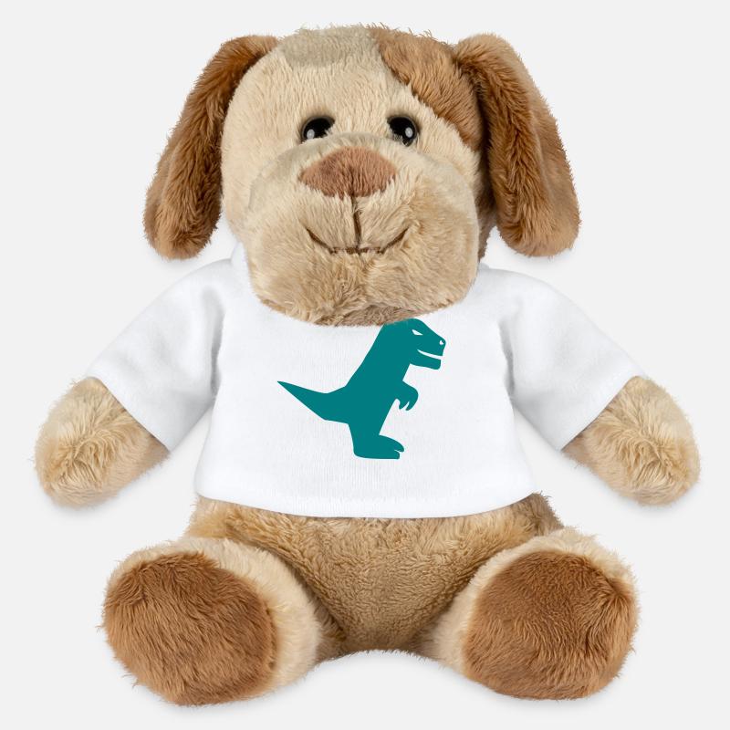 Dinosaurier Geschenk - MiniFeet® Hund Helge - Weiß