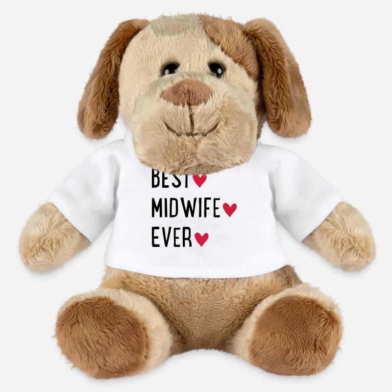 Hebamme - MiniFeet® Hund Helge - Weiß