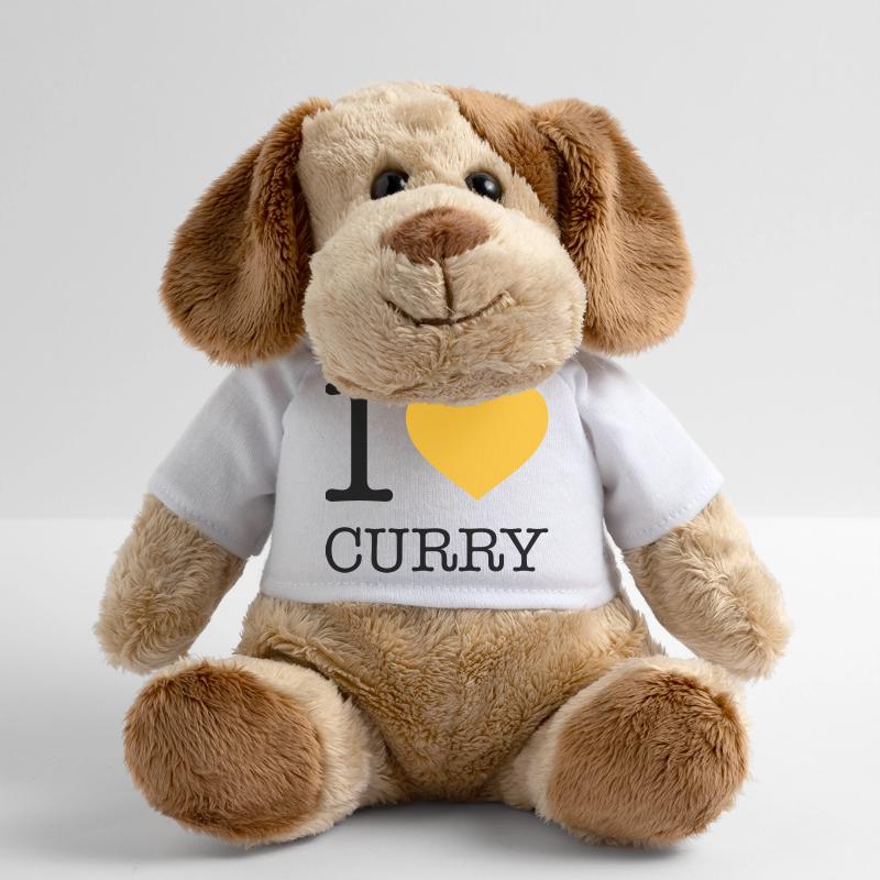 J’ADORE LE CURRY Chien en peluche Helge MiniFeet®