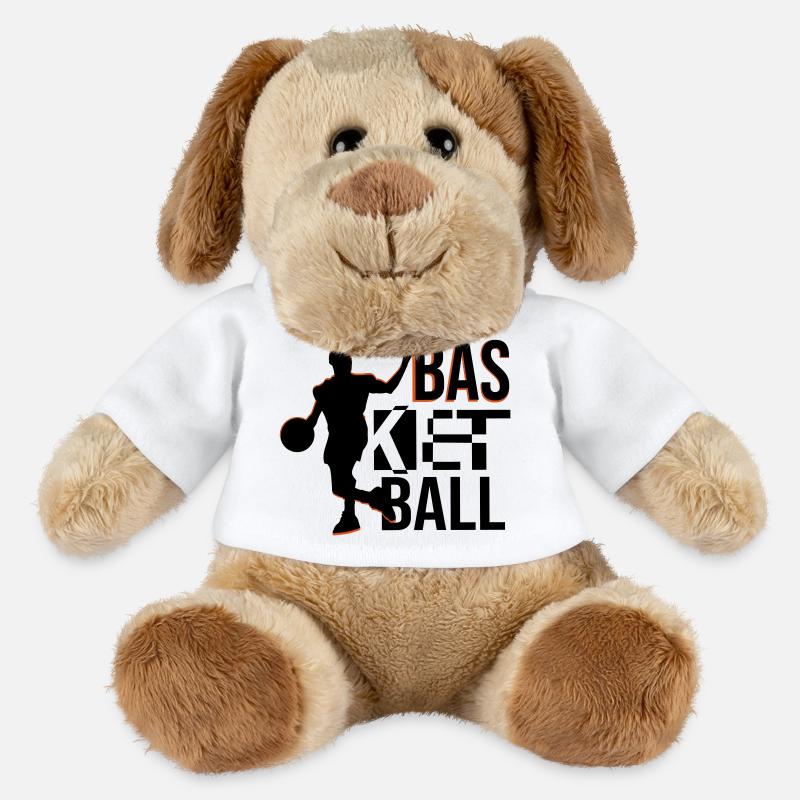 basketball - MiniFeet® Hund Helge - Weiß
