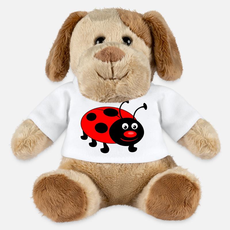 marienkäfer kind geschenk - MiniFeet® Hund Helge - Weiß