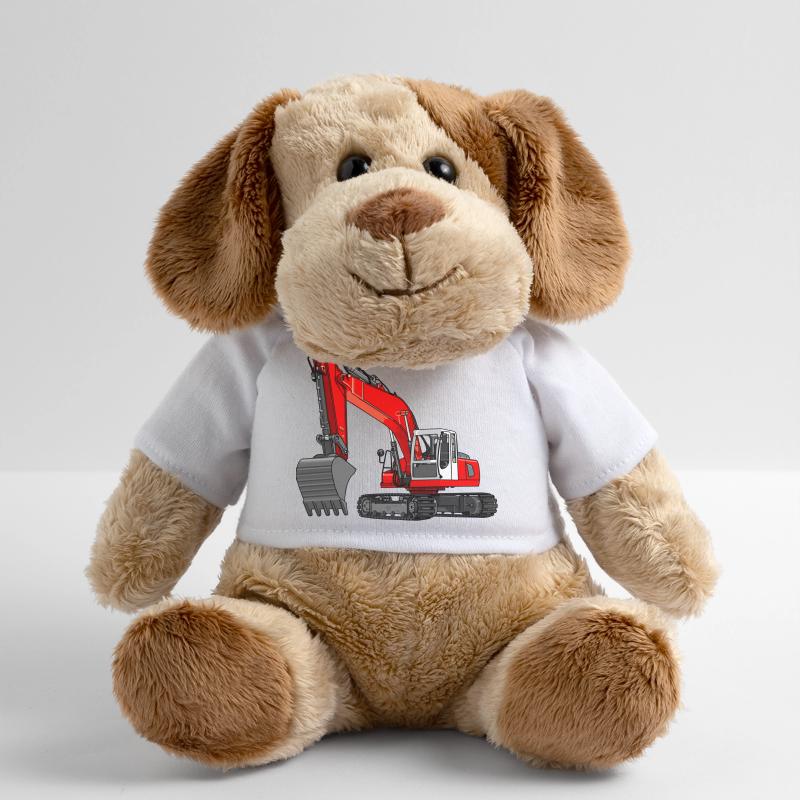 Excavator red MiniFeet® Dog Helge