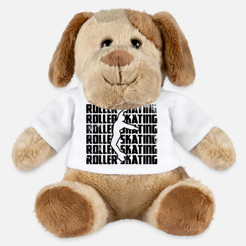 Rollschuhlaufen - MiniFeet® Hund Helge - Weiß