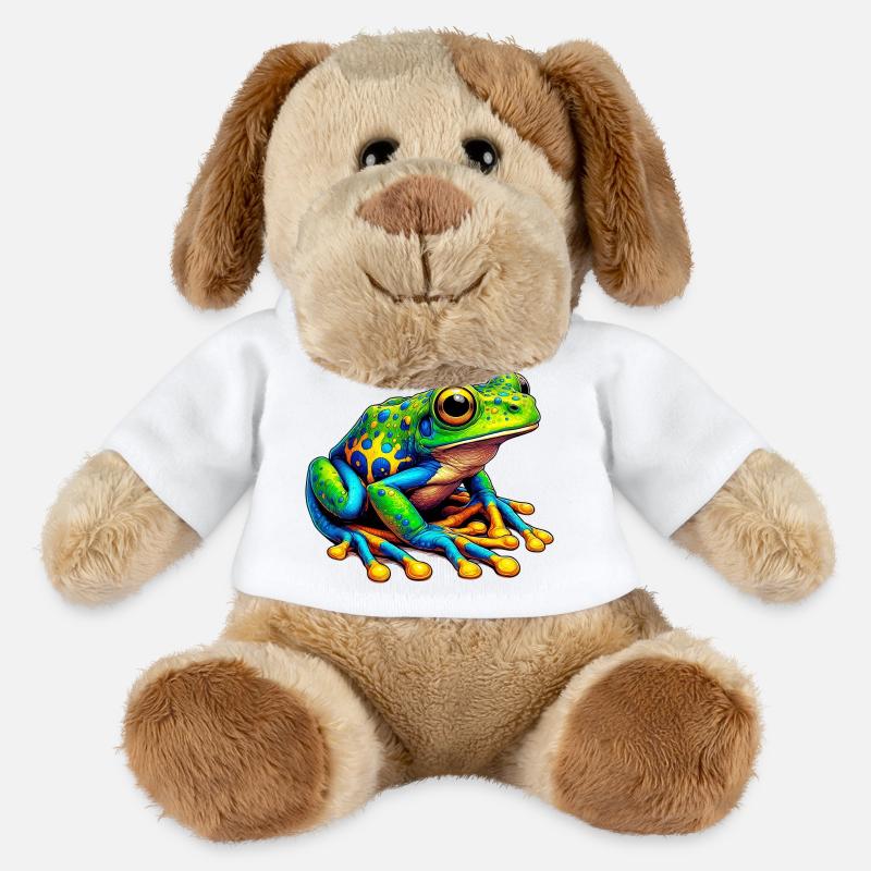 Frosch - MiniFeet® Hund Helge - Weiß