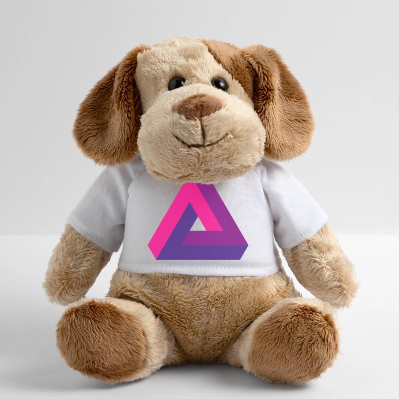 Perspective hallucinante : Impossible 3D Triangle Chien en peluche Helge MiniFeet®