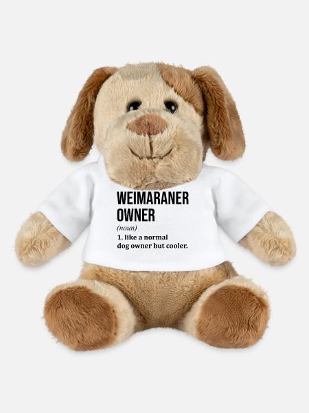 Weimaraner - MiniFeet® Dog Helge - white