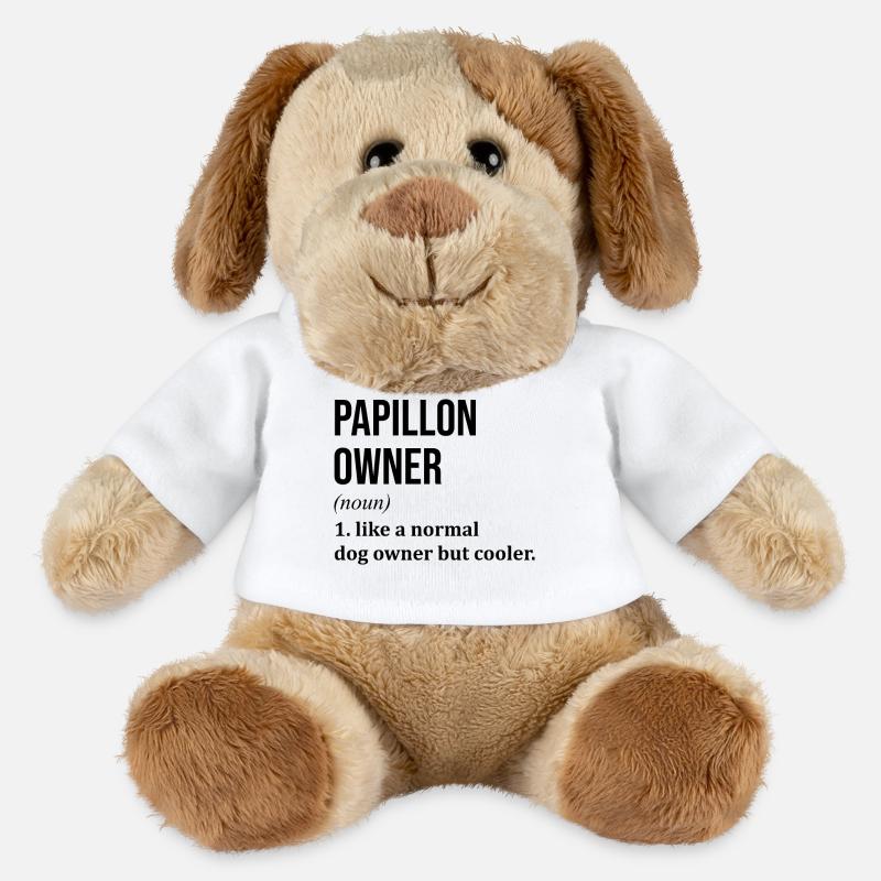 Papillon - MiniFeet® Hund Helge - Weiß
