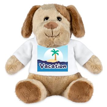 Holiday - MiniFeet® Dog Helge - white - Front