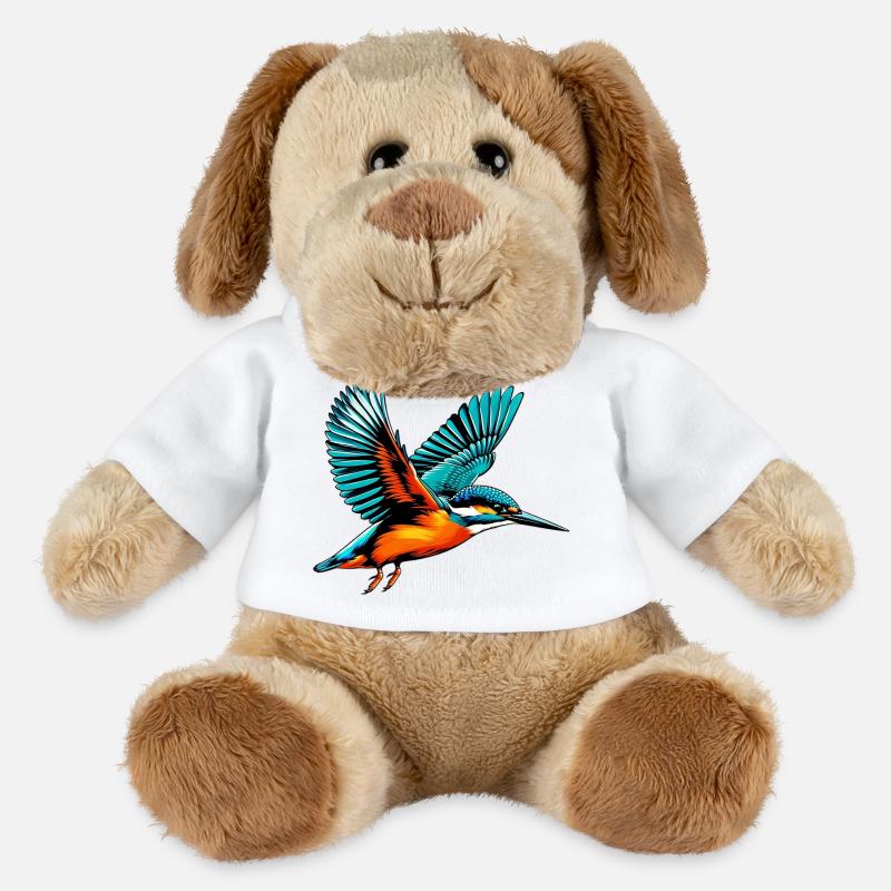 Eisvogel - MiniFeet® Hund Helge - Weiß