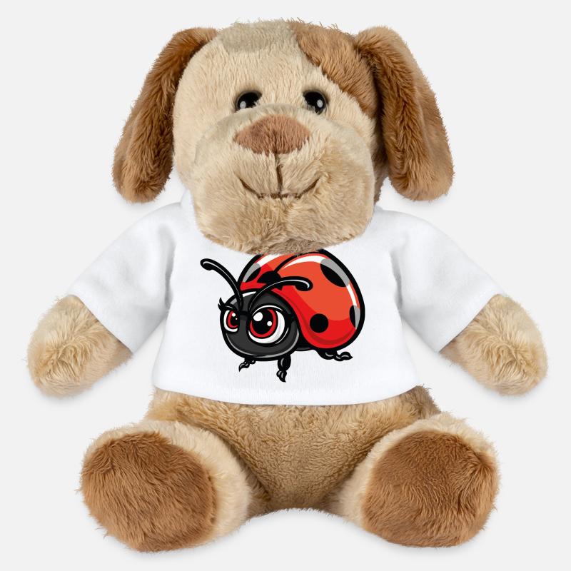 Maikäfer Bande dessinée - Chien en peluche Helge MiniFeet® - blanc