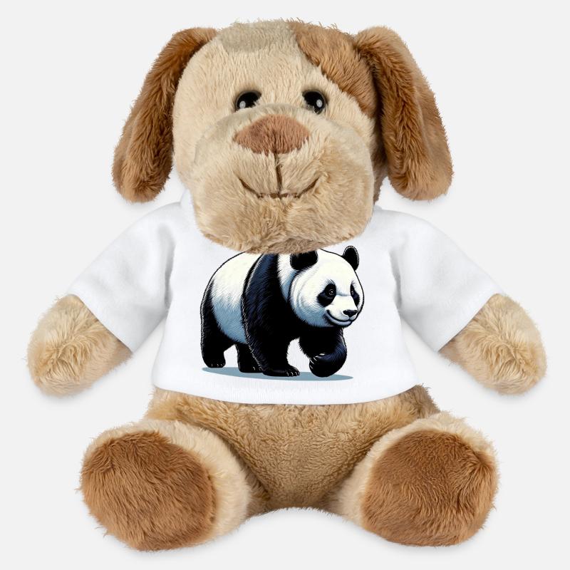 Panda - MiniFeet® Hund Helge - Weiß