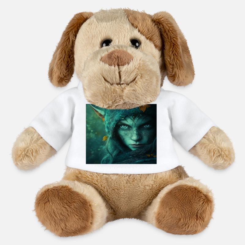 Elfe - Chien en peluche Helge MiniFeet® - blanc