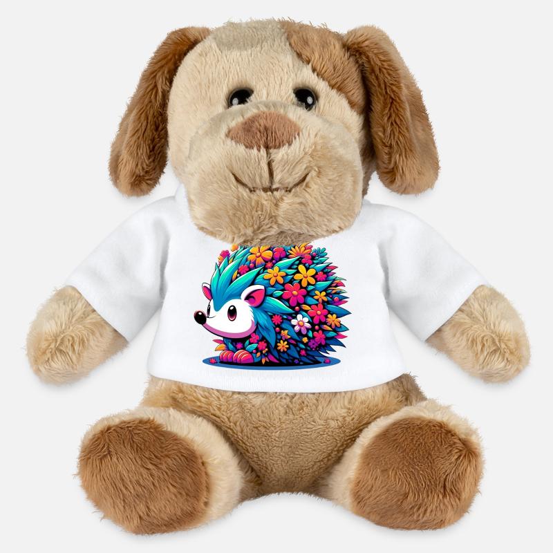 Hedgehog - MiniFeet® Dog Helge - white
