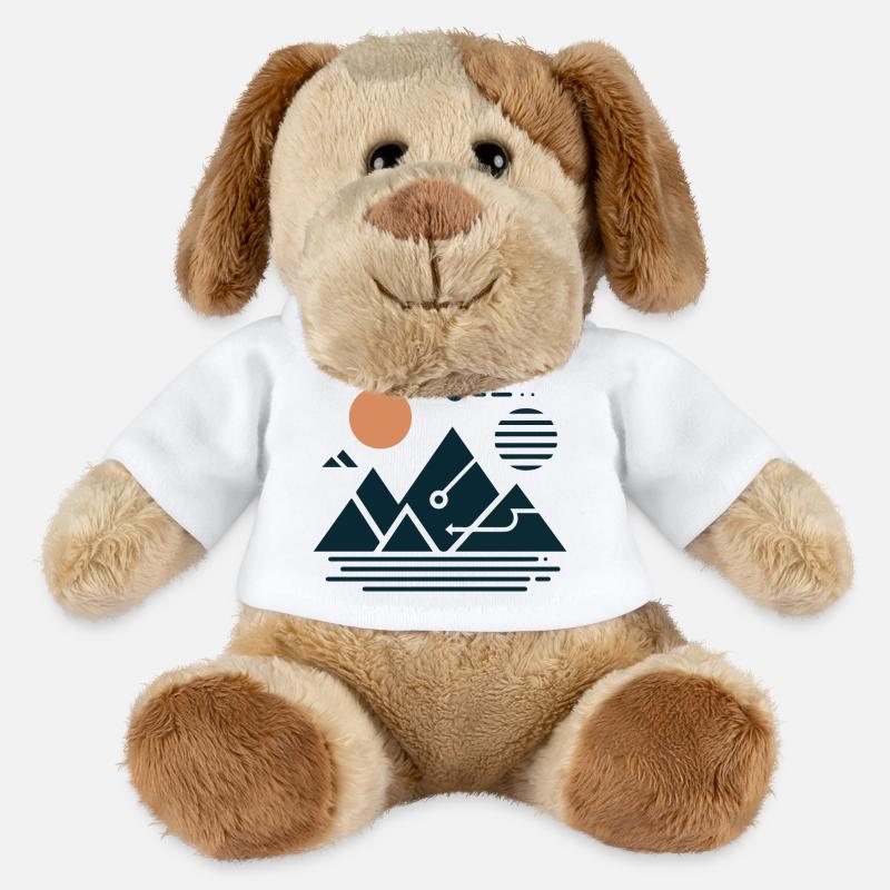 Mountains - MiniFeet® Dog Helge - white