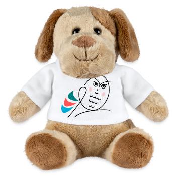 anniversary. Anniversary Decade. humor. funny - MiniFeet® Dog Helge - white - Front