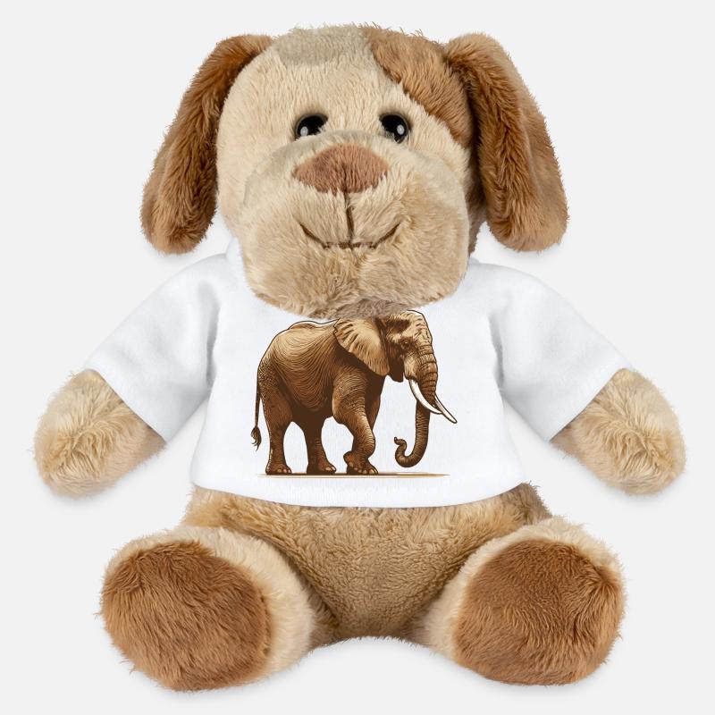 Elephant - MiniFeet® Dog Helge - white