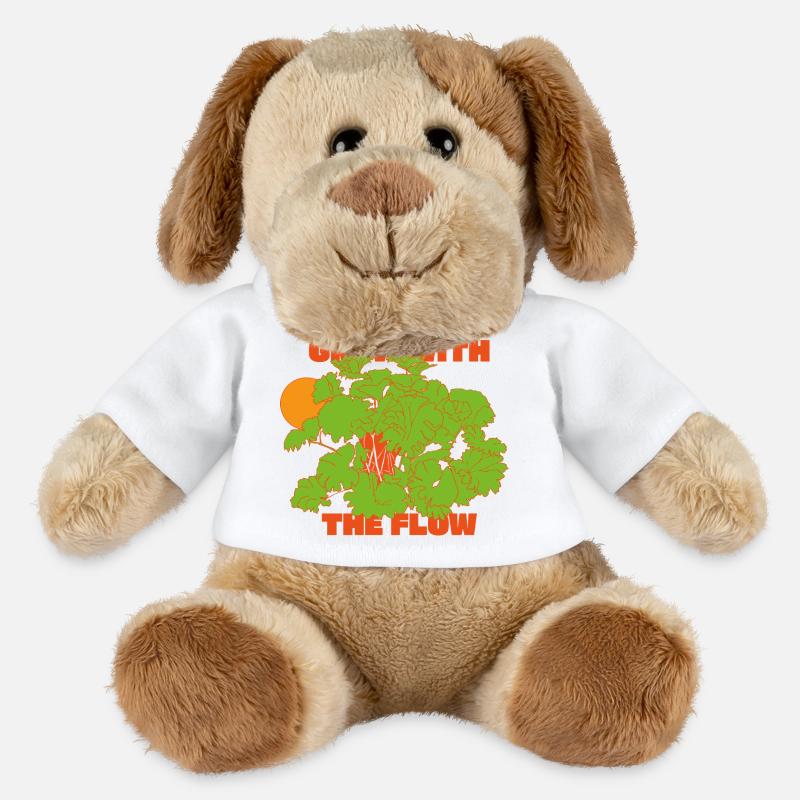 Évoluez avec l’instruction Flow - Chien en peluche Helge MiniFeet® - blanc