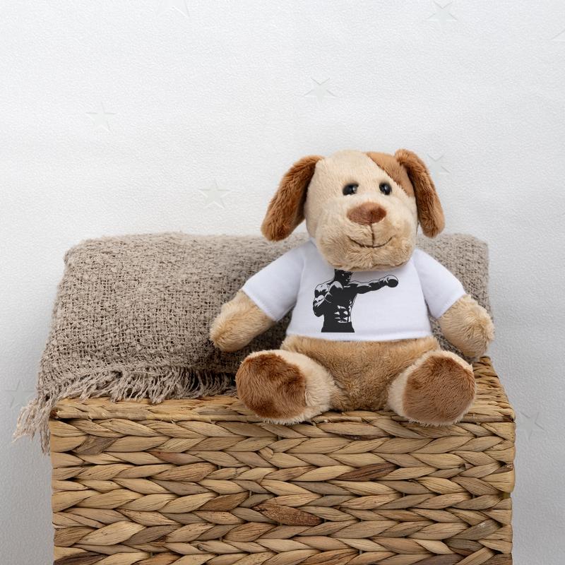 Boxer mit Faustschlag MiniFeet® Hund Helge