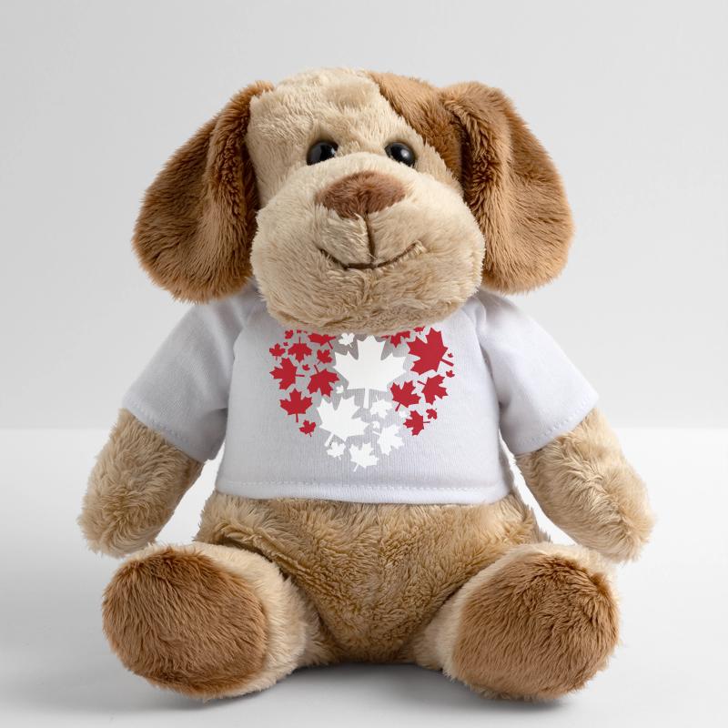 Maple Leaf Heart Pattern MiniFeet® Dog Helge
