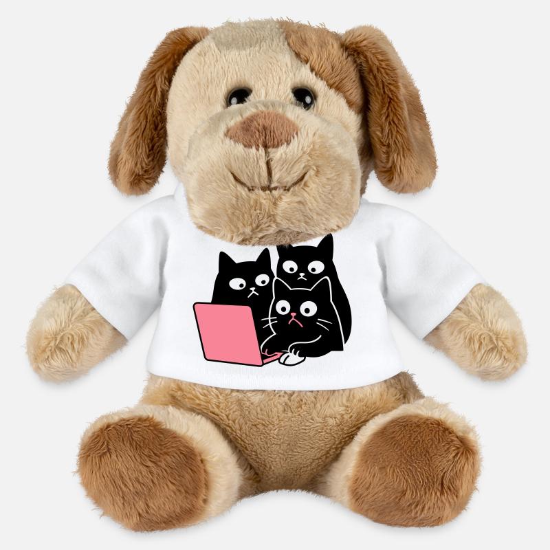 Cute Catcontent - MiniFeet® Hund Helge - Weiß