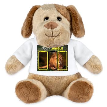 Verrückter Dschungel - MiniFeet® Hund Helge - Weiß - Vorne
