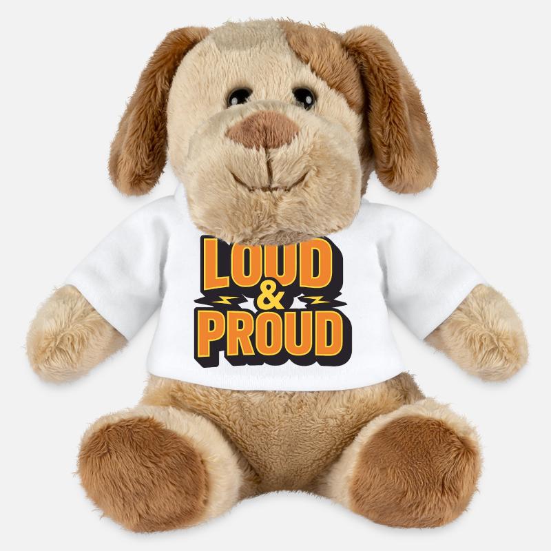 Laut & Stolz - MiniFeet® Hund Helge - Weiß