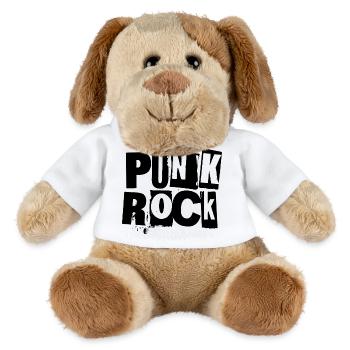 Punkrock Gothic Logo - MiniFeet® Hund Helge - Weiß - Vorne