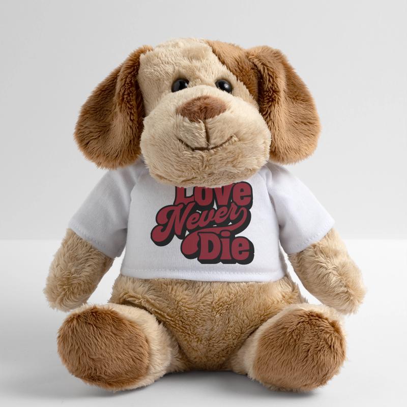 Love Never Die – Vintage Script Statement MiniFeet® Hund Helge