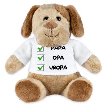 UROPA Checkliste - MiniFeet® Hund Helge - Weiß - Vorne