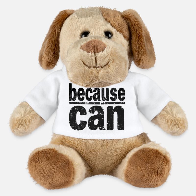 because can - MiniFeet® Dog Helge - white