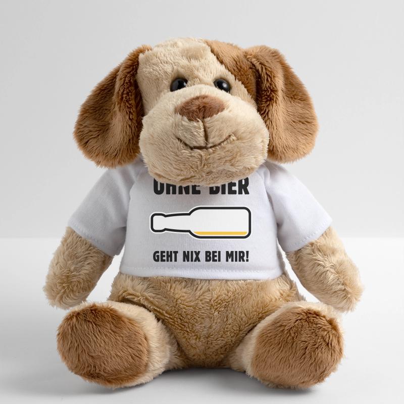 Ohne Bier Geht Gar Nix Hier! (Bierchen / POS 3C) MiniFeet® Hund Helge