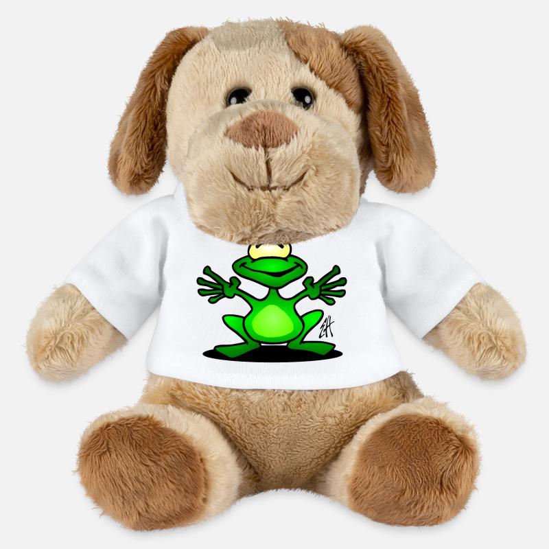 Frosch - MiniFeet® Hund Helge - Weiß