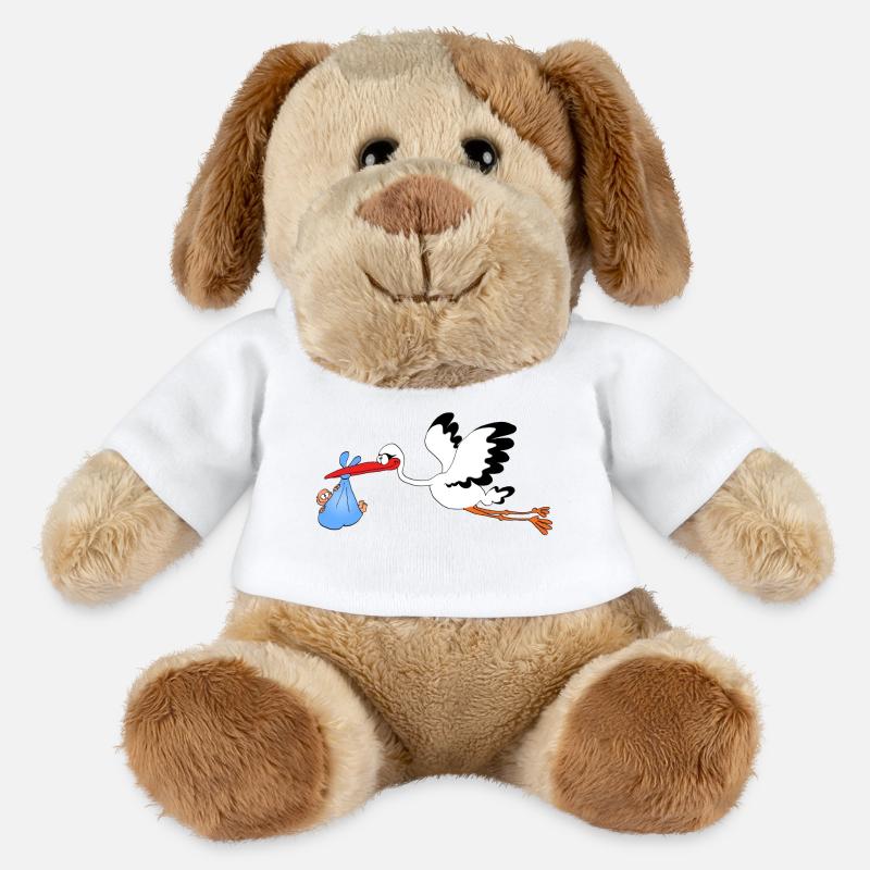 Storch - MiniFeet® Hund Helge - Weiß