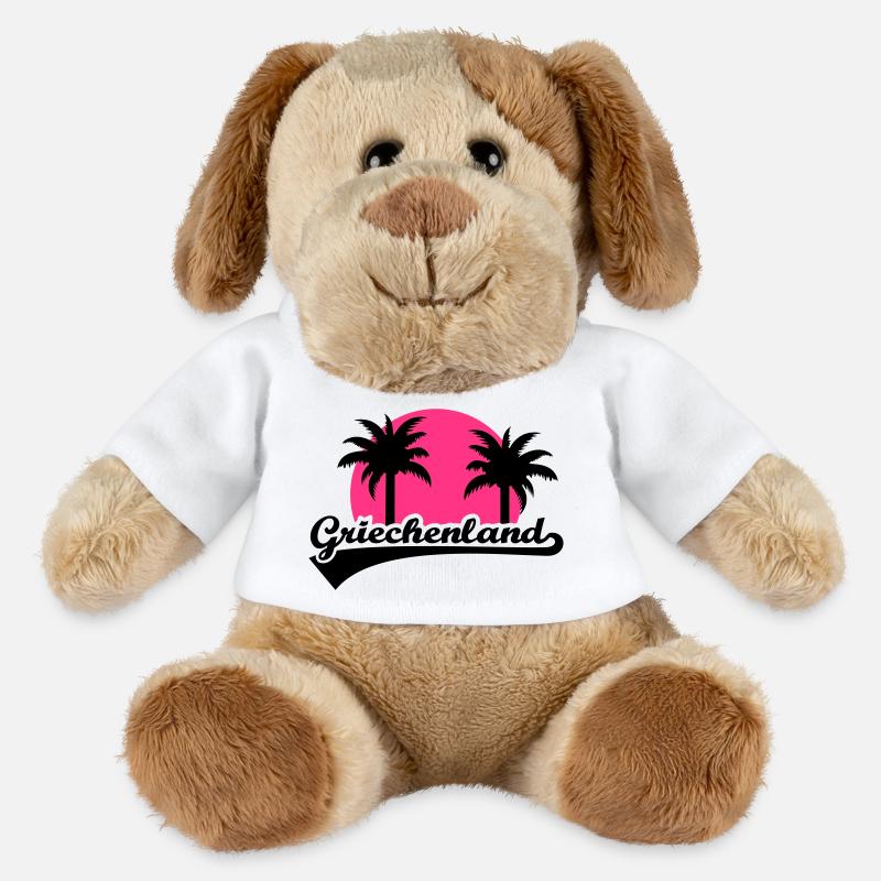 Griechenland - MiniFeet® Hund Helge - Weiß